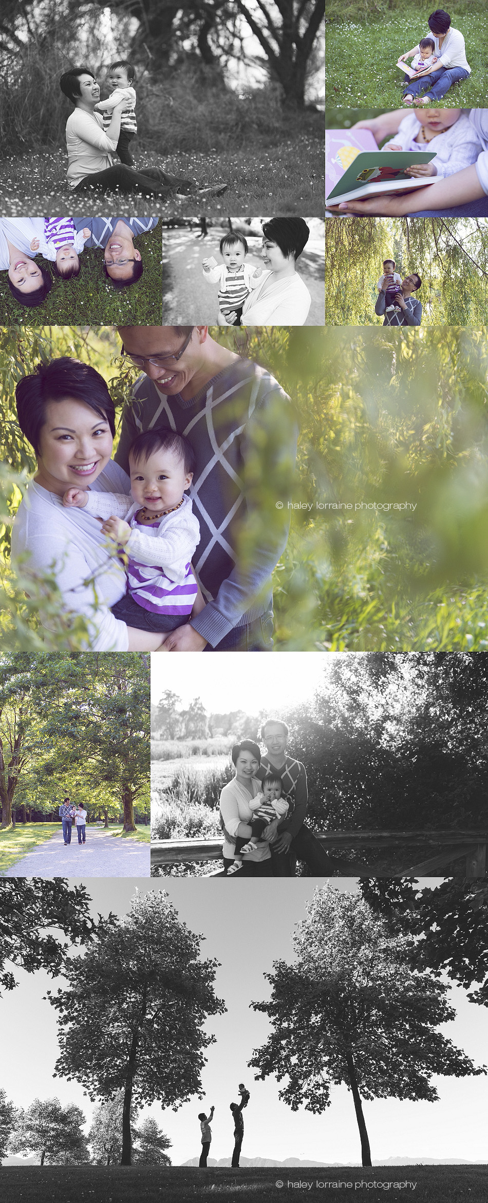 Outdoor Vancouver Family Photoraphy